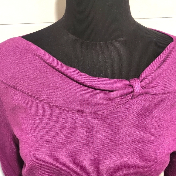 Sweet Pea Purple Sweater - Picture 3 of 6